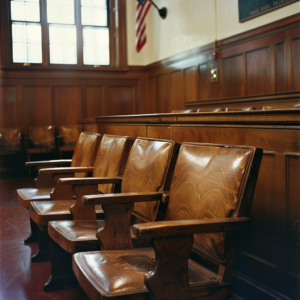 Jury chairs