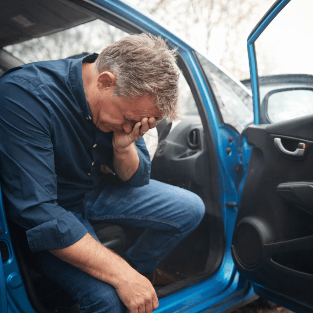 passenger injured in crash