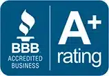 A Plus rated by the Better Business Bureau