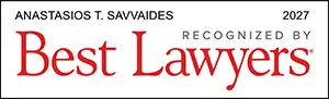 Anastasios Savvaides Recognized by Best Lawyers